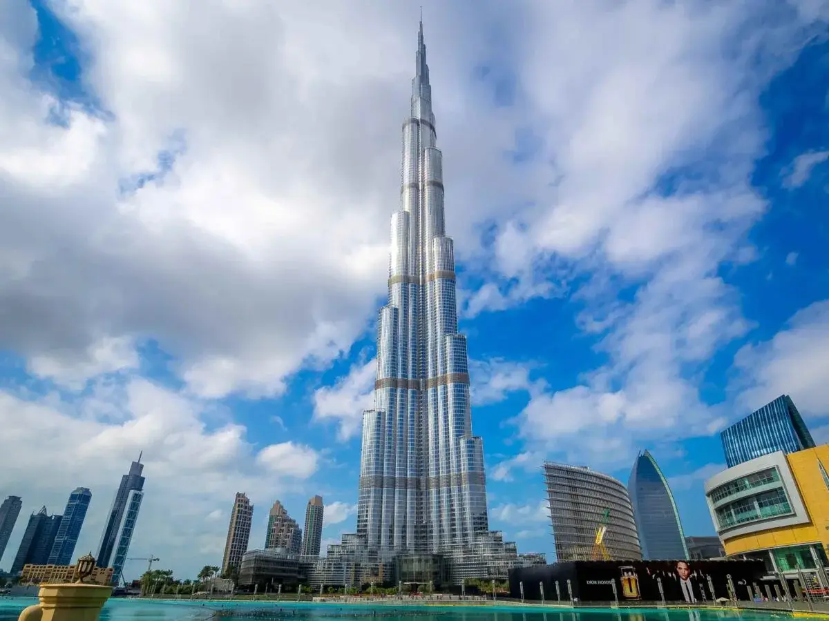 Burj Khalifa skyline in Dubai, United Arab Emirates