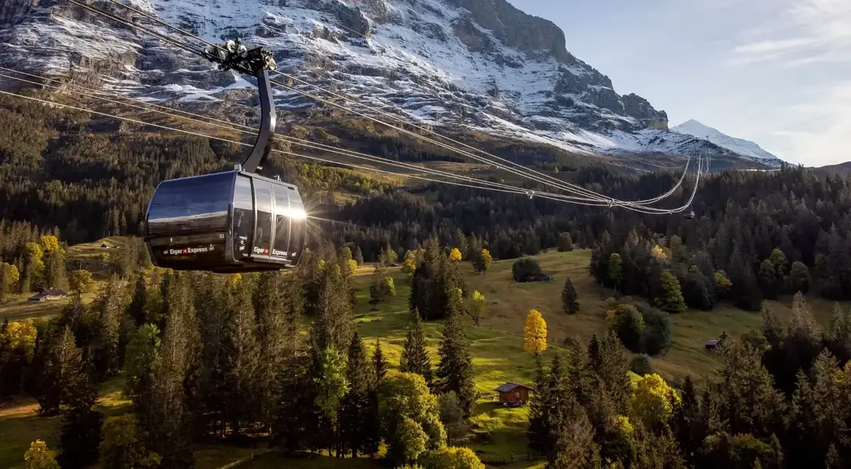 Switzerland tour packages - scenic Swiss Alps train journey