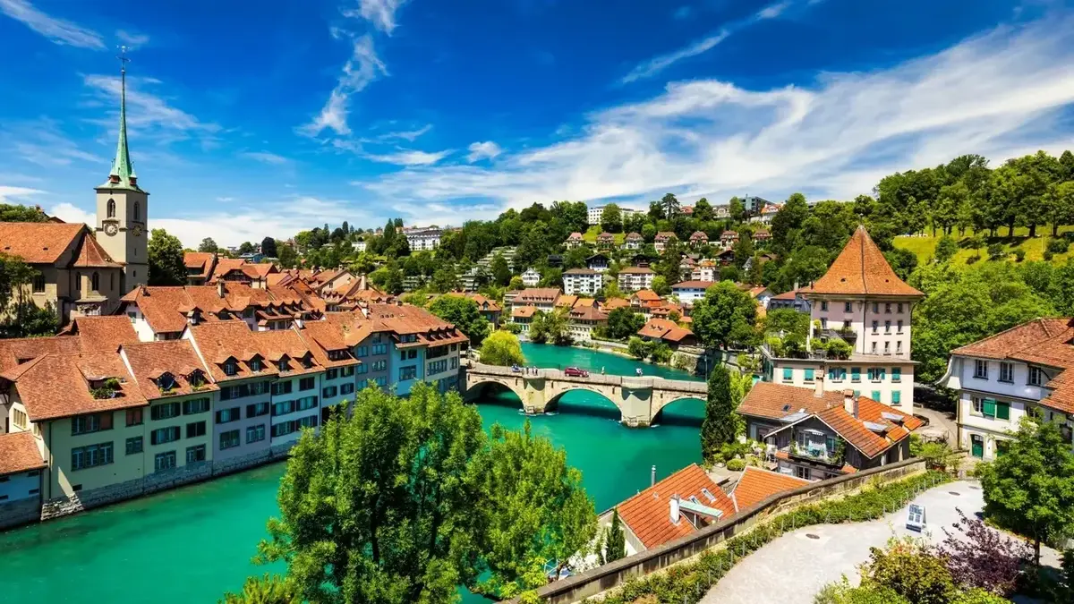 Switzerland tour packages - scenic Swiss Alps train journey