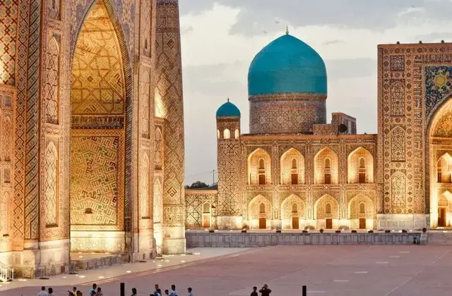 Registan in Samarkand, Uzbekistan