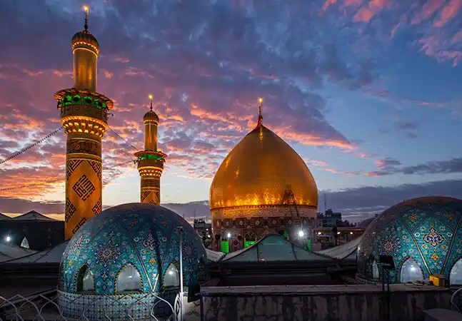 Imam Hussein Shrine in Karbala, Iraq