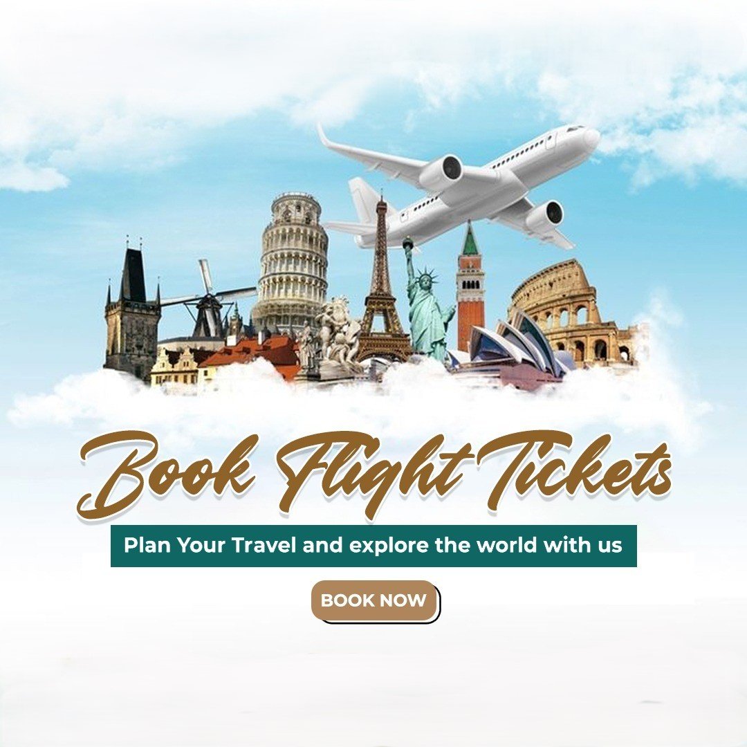 Book international air tickets and flights from Pakistan