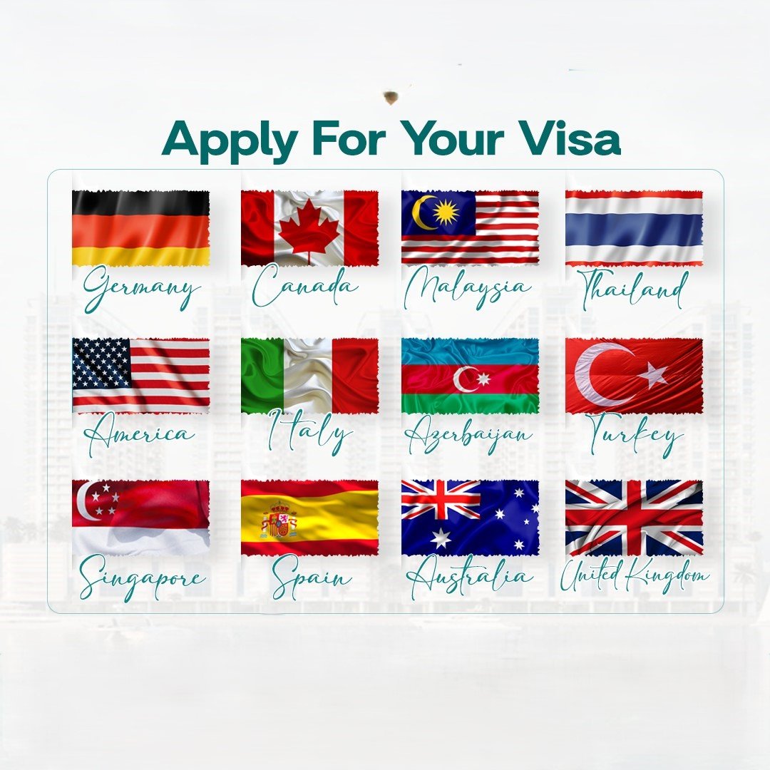 Visa services from Pakistan for international destinations