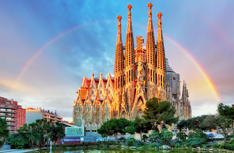 Sagrada Familia in Barcelona, Spain
