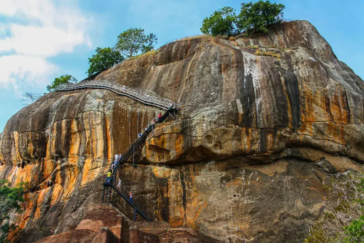 Sigiriya Rock Fortress in Sri Lanka