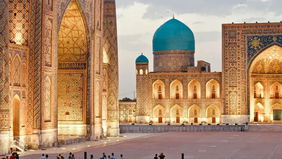 Registan in Samarkand, Uzbekistan
