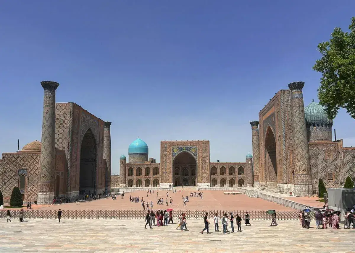 Registan in Samarkand, Uzbekistan